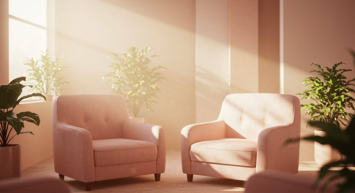 A glimpse into Dominique's world outside the therapy room